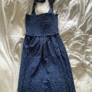 Max Studio blue maxi dress